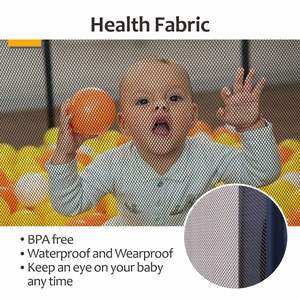 Parc de jeu pour bébé Prodigy OEM, clôture de jeu portable pour intérieur, en plastique, 120-220-63cm, montage facile, couleur personnalisée, logo personnalisé - Product Image 3