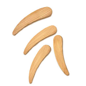 Mini spatule cosmétique pour crème visage, logo personnalisé, bambou, jetable, écologique, pas cher, cuillère à glace, 5 pièces/ensemble - Product Image 6