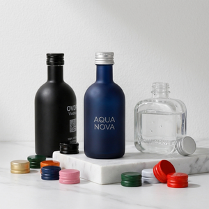 Airtight Aluminum Screw Cap 18mm 20mm 22mm 27mm 28mm Metal Bottle Closure <strong>Non</strong> Leakage Lid for 50ml Mini Spirit <strong>Alcohol</strong> Bottles - Product Image 6