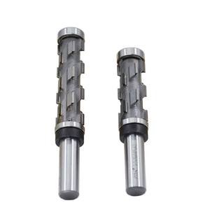 Spiral Carbide Bit <strong>End</strong> Milling Cutter Straight Wood <strong>End</strong> <strong>Mill</strong> Milling Cutter with Bearings - Product Image 2