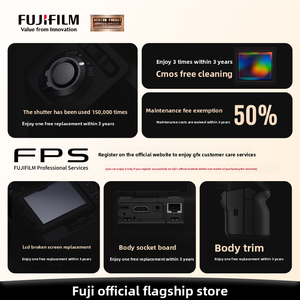 Appareil photo hybride <span class=keywords><strong>moyen</strong></span> <span class=keywords><strong>format</strong></span> <span class=keywords><strong>Fuji</strong></span> GFX 100II avec capteur CMOS et prise en charge de la carte SD - Product Image 3