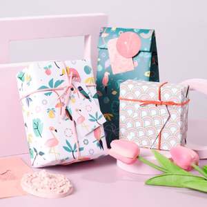 Factory Wholesale 50*70 cm Animal Gift <b>Wrapping</b> <b>Paper</b> Carton Kids Birthday <b>Wrapping</b> <b>Paper</b> Packaging - Product Image 5