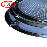 Lampe de plafond marine à dôme ventilé FOYO en acier inoxydable 304, éclairage intérieur étanche pour bateau/yacht/kayak/accessoires de bateau