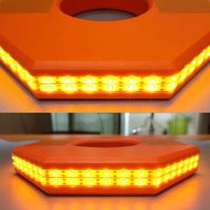Khả năng hiển thị cao chướng ngại vật Flare cảnh báo <span class=keywords><strong>Cone</strong></span> ánh sáng cho Giao Thông Đường Bộ <span class=keywords><strong>LED</strong></span> sạc Strobe Beacon cho an toàn cones - Product Image 2
