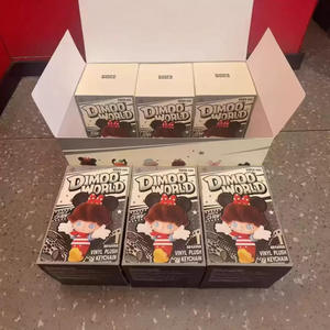 POPMART FROZEN Series Vinyl Face Plush Keychain Cadeau tendance avec emballage d'origine 12 + Unisexe - Product Image 4