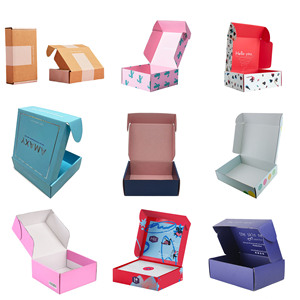 กล่องใส่เสื้อผ้ากระดาษลูกฟูกสำหรับจัดส่งกล่องใส่ของแบบใช้ซ้ำได้ - Product Image 3