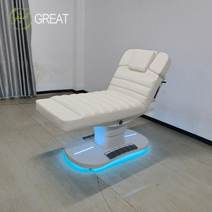 Cama de Masaje Eléctrica Curva de Lujo Moderna con Respaldo Ajustable para Salón de Belleza y Spa - Product Image 4