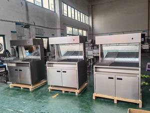 Estación de descarga de patatas fritas de alta calidad, calentador fiable de patatas fritas, lámpara de calefacción, estación de tallado para patios de comida - Product Image 6