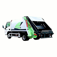 Camion de ramassage des déchets sanitaires communautaires