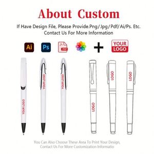 Custom Plastic Click Uv Print Full <b>Color</b> logo <b>Pens</b> Wholesale School Ball <b>Pens</b> Promotional Ballpoint <b>Pen</b> with Custom Logo - Product Image 2