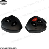 Coque de clé de voiture intelligente de bonne qualité à 4 boutons pour clés de véhicule Toyota