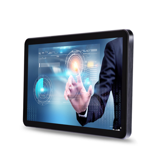 Open Frame 10-Point Capacitive All-in-One Industrial LCD Touchscreen Monitor Panel PC 10.4/12.1/15/17/19 Inch USB DVI New