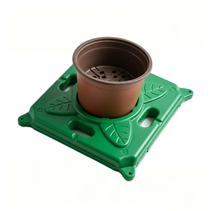 Sunsbuild PE Plastic Floating Island <b>Plant</b> Raft | Self-Watering Aquatic Planter <b>Basket</b> <b>for</b> Outdoor Water Features & Ponds - Product Image 1