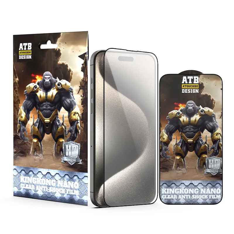 ATB Anti-scratch HD vidro claro telefone filme cerâmico protetor de tela Iphone x xr 12 12 mini 13 14 15