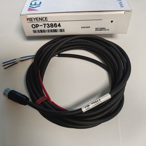 Cable Conector OP-73865 para Sensor Láser CMOS Serie LR-Z, Cable de Alimentación de 10m, Cable Recto de PVC M8 - Product Image 5