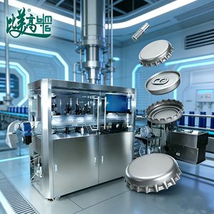 เครื่องตรวจสอบพื้นผิวแบบความเร็วสูง 1400ppm |   360 °   การตรวจสอบด้วยภาพ การคัดแยก และการจัดเรียงสำหรับฝาปิดบรรจุภัณฑ์อาหาร - Product Image 1