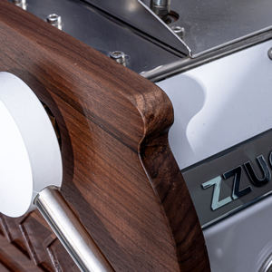 Customized High Quality Walnut Wood Side Panel Set for Espresso Machine - Product Image 6