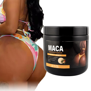 All'ingrosso di polvere di proteine di radice di Maca ingrandimento del sedere Hip Up Mass Gainer integratore vegano marchio privato Oem Odm fornitura di fabbrica - Product Image 1
