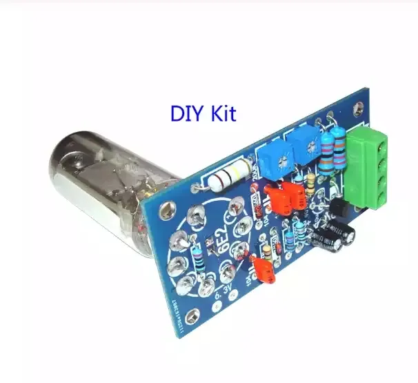 Carte Audio avec préamplificateur à Tube 6E2, niveau de puissance VU, carte de pilote, Indication de Volume, Bile, préampli, Signal de tonalité, Kits de bricolage