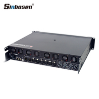 Fir puissance puissante 5000w classe td amplificateur de puissance 4 canaux avec processeur DSP audio