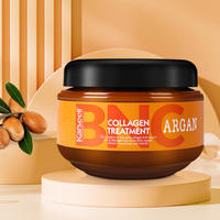 Masque capillaire Protéine originale Huile d'argan Nature Masque capillaire réparateur en profondeur au collagène