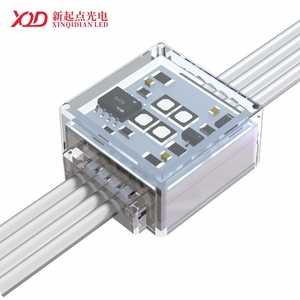 Xqd nhà máy tùy chỉnh P50 SPI <span class=keywords><strong>RGB</strong></span> ws2811 không thấm nước linh hoạt <span class=keywords><strong>LED</strong></span> lưới màn hình cho các cửa hàng bán lẻ wayfinding giáo dục dự án - Product Image 3