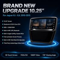 Lecteur multimédia de voiture GPS DSP Android avec garantie d'un an, écran LCD IPS, CarPlay pour Jaguar XJ-XJL 2010-2015