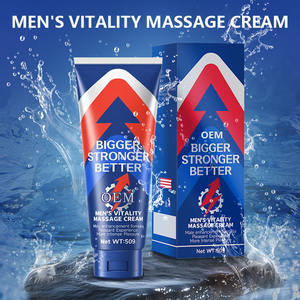 OEM 50g Erektionscreme Männliche Verbesserungsformel Größer Stärker Besser Männer-Vitalität Massagecreme für Härtere Erektionen - Product Image 3