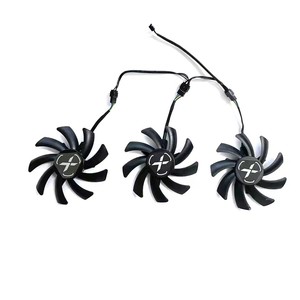 For <strong>XFX</strong> RX 6700XT GPU fans for <strong>XFX</strong> Speeder SWFT 309 <strong>Radeon</strong> RX <strong>6700</strong> <strong>XT</strong> 12GO graphics 85MM 4PIN T129215SU RX6700 <strong>XT</strong> GPU Fans - Product Image 3