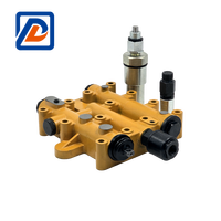 Vanne de commande hydraulique unidirectionnelle robuste LONGDA XGMA LIUGONG SDLG en fonte pour chargeuse sur pneus, pièces détachées à faible coût, garantie 1 an