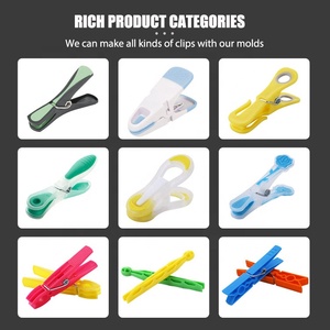 ขายส่ง 12 ชิ้น ที่หนีบผ้าพลาสติก TPR แบบนุ่ม ที่หนีบผ้าพลาสติก - Product Image 4