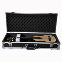 Casing keras gitar Bass aluminium tahan lama klasik kustom baru