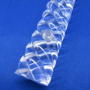 Tige acrylique transparente en PMMA en spirale OD 5 mm 200 mm - Product Image 5