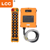 Control Remoto Industrial LCC Q1600 de 16 Botones para Grúa Elevadora Eléctrica de Paso Único