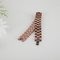 Bracelet de charme magnétique 4-en-1 en cuivre rouge antique pour la thérapie de santé, vente en gros de bijoux pour hommes