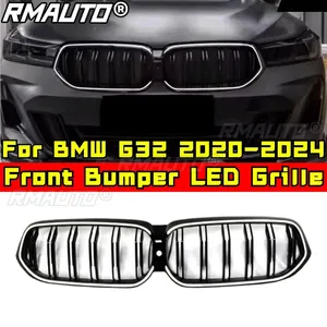 Grilles supérieures de pare-chocs avant de course à LED pour BMW Série 6 GT G32 2020-2024 – Pièce de modification pour calandre de voiture - Product Image 3