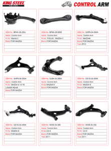 Commercio all'ingrosso professionale OEM 54410-3E100 di alta qualità <span class=keywords><strong>ricambi</strong></span> <span class=keywords><strong>Auto</strong></span> <span class=keywords><strong>autozona</strong></span> anteriore braccio di controllo superiore per Kia Sorento - Product Image 4