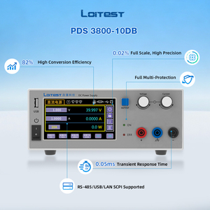 แหล่งจ่ายไฟแบบตั้งโปรแกรมได้ 0-800V 10A ปรับแรงดันได้สูง สำหรับการทดสอบพลังงานแสงอาทิตย์ - Product Image 5