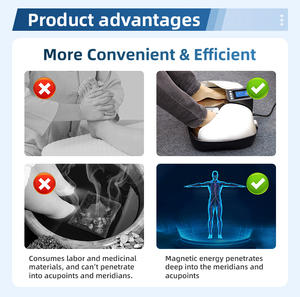Dispositivo de terapia magnética para masaje de pies con terahertz para uso doméstico, reduce la fatiga y promueve el bienestar. - Product Image 6