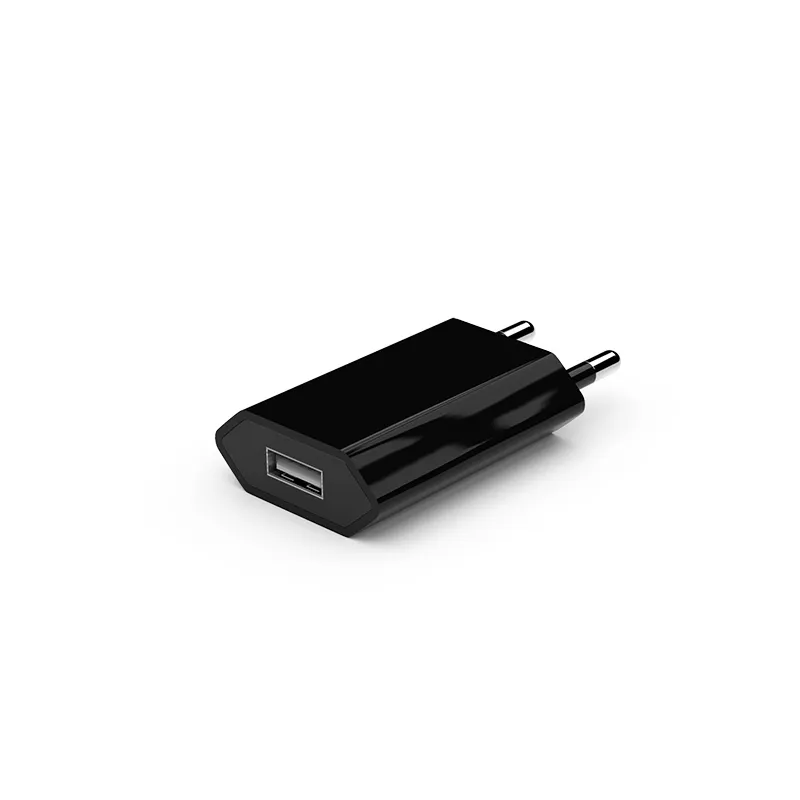 EU Plug 5V 1A European USB Power Adapter Wall Travel Charger for Smart Phone