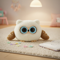 Juguete de Peluche TOBTOYS OEM GUGU OWL AI, Lindo Juguete Educativo para Niños, Personalizable en Color, Relleno de Algodón PP, Tela Suave de Alta Tecnología