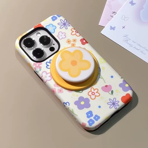 Fundas para Teléfono Móvil 2 en 1 con Diseño Floral y de Amor, con Soporte de Flores para iPhone 17Pro Max 16 15 14 - Product Image 6