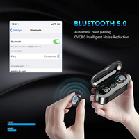 Écouteurs sans fil Bluetooth 5.0 Tws F9, casque, oreillettes avec affichage Led, Power Bank, nouveau,