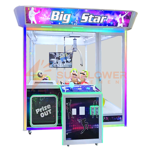 Giải trí trong nhà giải trí Arcade trò chơi giải thưởng tiền xu hoạt động món quà lớn Claw máy lớn đồ chơi sang trọng cần cẩu Claw trò chơi - Product Image 1
