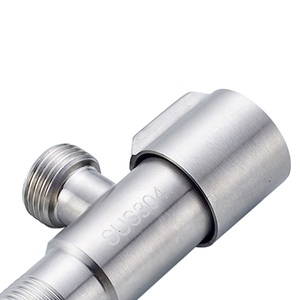 Cartouche en laiton à trois voies, <span class=keywords><strong>double</strong></span> <span class=keywords><strong>sortie</strong></span>, vanne <span class=keywords><strong>d</strong></span>'angle en zinc chromé pour le contrôle de l'eau - Product Image 2