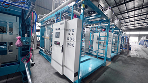 Machine de <span class=keywords><strong>moulage</strong></span> de formes en EPS avec commande PLC, moteur et <span class=keywords><strong>pompe</strong></span> <span class=keywords><strong>pour</strong></span> ligne de production de boîtes en polystyrène <span class=keywords><strong>pour</strong></span> poissons - Product Image 4