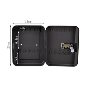 Caja de <span class=keywords><strong>llaves</strong></span> con contraseña de 20 dígitos, <span class=keywords><strong>armario</strong></span> de almacenamiento montado en la pared <span class=keywords><strong>para</strong></span> hoteles, decoración de puertas, gestión de propiedades, características del producto - Product Image 4
