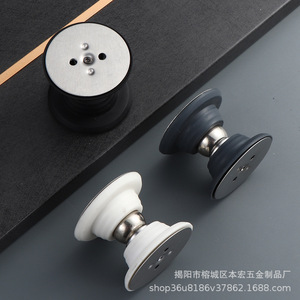 Loquet de porte magnétique 5 cm en silicone, fixation murale sans perçage, pour camping-car, hôtel, chambre à coucher - Product Image 4