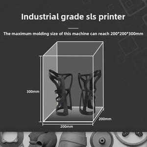 Imprimante 3D SLS-2030 Nylon/TPU Haute Précision pour Moules Automobiles et Chaussures, Frittage Laser en Poudre, Qualité Industrielle, USB, 200x200x300mm - Product Image 4