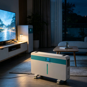 Mobiele LiFePO4-batterijpakket voor residentieel gebruik, 51,2V 420Ah 21504Wh, slimme BMS, deep-cycle, zonnebatterij - Product Image 5